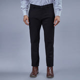 Botanica Premium Dobby Black 4-Way Stretch Trouser