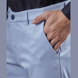 Botanica Premium Dobby Sky Blue 4-Way Stretch Trouser
