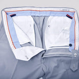 Botanica Premium L Grey Formal Trouser – Imported Peach Finish Fabric | Smart Fit | French Fly | Classic Tailoring