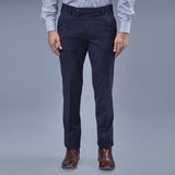 Botanica Premium Tencel 4-Way Stretch Flexi-Waist Trouser- Navy