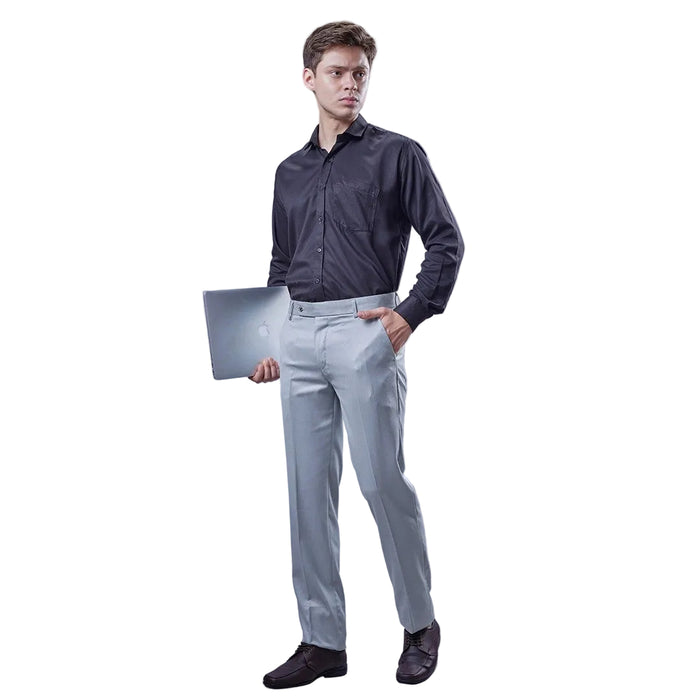 Botanica Formal Trousers for Men - LIGHT GREY