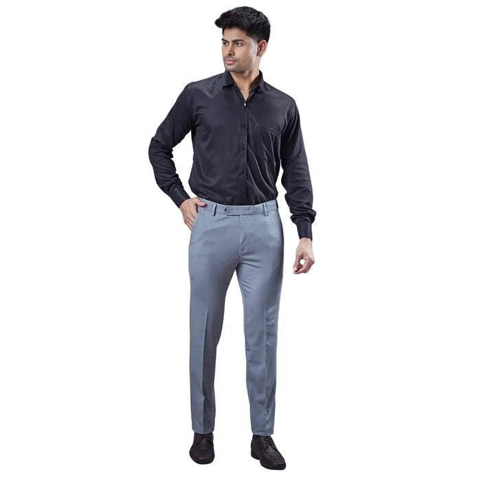 Botanica Premium Tencel 4-Way Stretch Flexi-Waist Trouser - LIGHT GREY