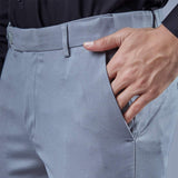 Botanica Premium Tencel 4-Way Stretch Flexi-Waist Trouser -L.Grey