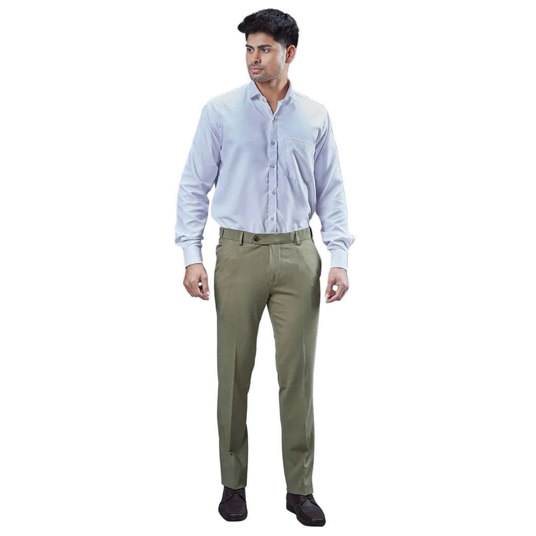 Botanica Premium Tencel 4-Way Stretch Flexi-Waist Trouser- Khakhi