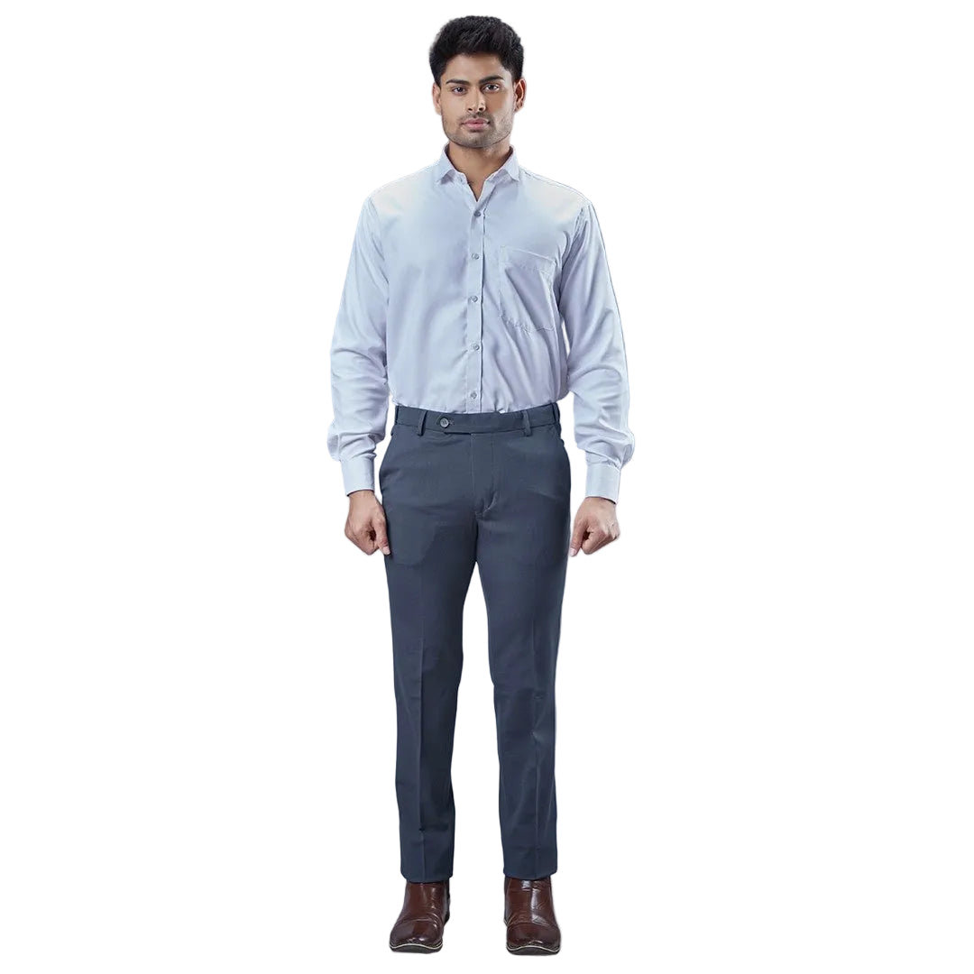 Botanica Premium Tencel 4-Way Stretch Flexi-Waist Trouser- Dk Grey
