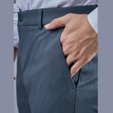 Botanica Premium Dobby Dk Grey 4-Way Stretch Trouser